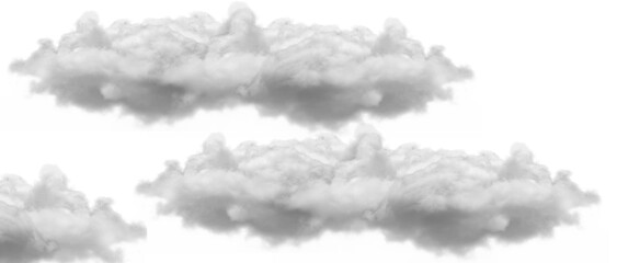 Wall Mural - transparent clouds layer, transparent clouds background - soft, ethereal sky overlay for design and 
