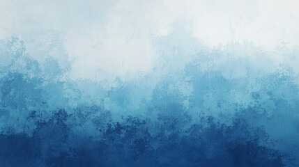 Poster - Blue abstract background featuring a gradient effect from light to dark, enhanced by textured details, perfect for various design projects