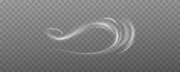 Aufkleber - Texture of cold winter wind.Light effect.
