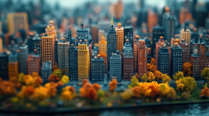 Poster - advanced tilt shift camera techniques capturing unique perspectives, suitable for professional portf