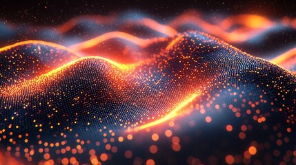 Poster - Flowing Data Visualization of Emotional Feedback Waves