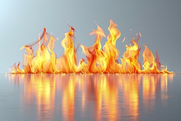 Fototapete - mesmerizing movement and vibrant color