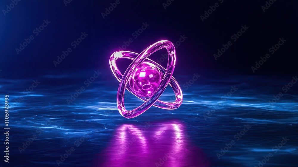 Hydrogen energy, A stylized hydrogen atom with an orbiting electron ...