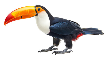 Wall Mural - toucan isolated on white background