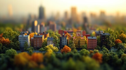 Poster - miniature effect photography using tilt shift techniques, for dslr learners
