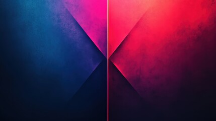 Poster - Abstract background with vibrant colors, featuring gradients and dynamic shapes for design.