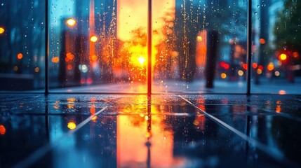 Poster - Tilt shift focusing on abstract subjects, emphasizing minimalist artistry on clean backgrounds