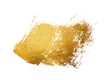 © Philip - Gold brush stroke png element set on transparent background