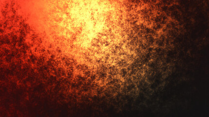 Fototapete - Warm colors blending on grunge textured background, creating dramatic and intense atmosphere for various design projects