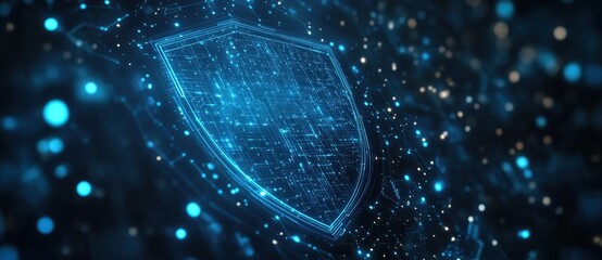 Poster - Protecting Data, Cyber Security, Privacy, Business, Internet, Technology, Concept