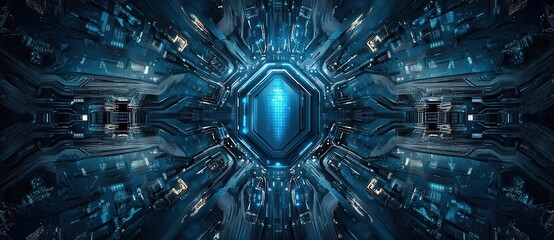 Poster - Safeguarding Data, Cyber Security, Privacy, Business Operations, Internet, Technology, Concept