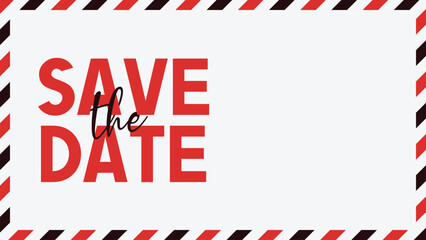 Poster - Save the date banner. Can be used for business, marketing and advertising. logo graphic design of event summit made for Technology and upcoming events.