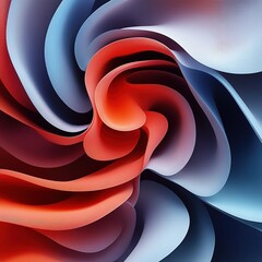 Poster - Dynamic abstract color swirls digital art modern design vibrant environment close-up view creative concept for visual impact
