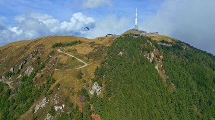 Wall Mural - The Park of the Volcanoes of Auvergne (France)