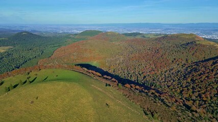 Wall Mural - The Park of the Volcanoes of Auvergne (France)