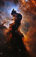 Wall Mural - colorful space galaxy