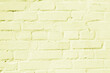 © yarbeer - Brick wall with unusual yellow bricks