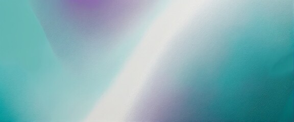 Wall Mural - Vibrant Turquoise and Purple Gradient Texture Fading to White