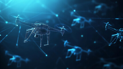 Leinwandbilder - abstract futuristic circuit board, high-tech digital technology background