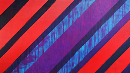 Aufkleber - Linear purple, red and blue lines