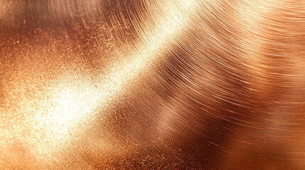 Aufkleber - Copper alloy texture close up, made from gold silver and copper bronze, shiny background, high quality photo
