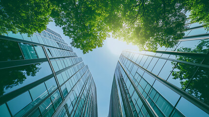 Poster - Successful investments in green, sustainable projects, highlighting the growing trend of environmentally conscious investing and ESG