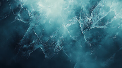 Fototapete - Abstract background with blue cubic blocks