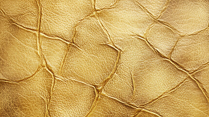 Aufkleber - Beautiful gold background with leather texture with gold veins of gold leather as sample of gold background from natural leather or sample of texture of leather for beautiful natural background