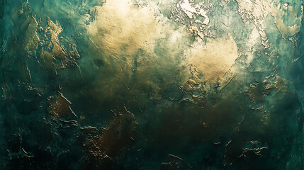 Aufkleber - Bronze texture, metal plate as background or element for design, high-quality illustration and copy-space