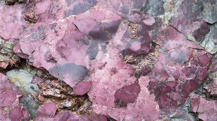 Poster - Pink granite stone texture, Natural, solid patterned abstract, background for desktop or wallpaper