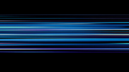 Poster - Animation of speed blue lines