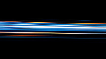 Poster - Animation of speed blue lines