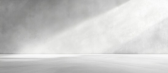 Poster - Minimalist White Wall Abstract Background for Indoor Product Presentation and Display
