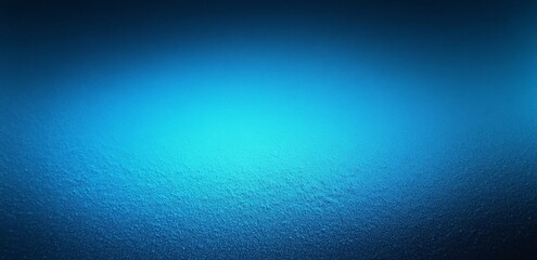 Aufkleber - Blue Gradient Background Smooth Grainy Texture Calm Light Effect Dark Design