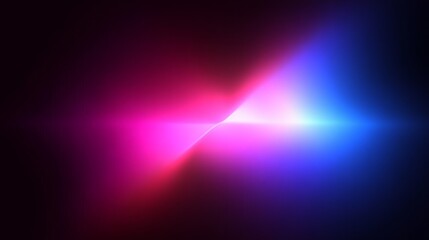 Poster - Abstract Gradient Background with Neon Pink and Blue Lights