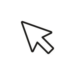 Poster - cursor icon vector. cursor arrow Click icon set	