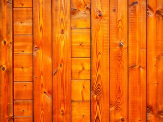 Wall Mural - Candid Photography of Vibrant Orange Wooden Wall Background for Creative Projects and Interior Design Inspiration