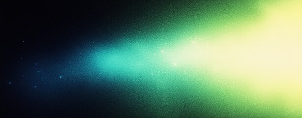 Aufkleber - Gradient Background Texture Abstract Design Green Blue Smooth Glowing Grainy Digital Web Page Header