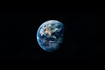 Poster - An astronaut floating in space with the Earth in the background