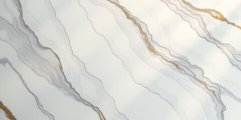 Poster - A close-up view of a marble surface featuring intricate patterns and gold veins, showcasing the luxurious texture and beauty of natural stone for graphic resources.