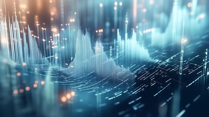 Poster - Abstract 3D Visualization of Dynamic Data Streams and Fluctuations