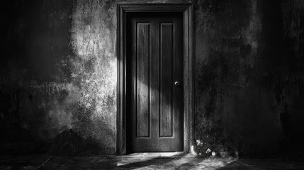 Poster - A curious, questioning voice line: 'What lies beyond that door? I have to find out.