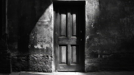 Poster - A curious, questioning voice line: 'What lies beyond that door? I have to find out.