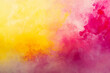 © AI_images - Abstract glowing aura texture, radiant pink and yellow gradients blending softly, serene and ethereal