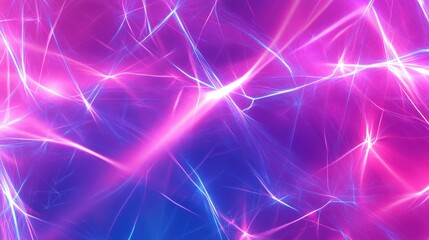 Poster - a vibrant digital background with electric blue light streaks and intersecting lines, evoking a sens