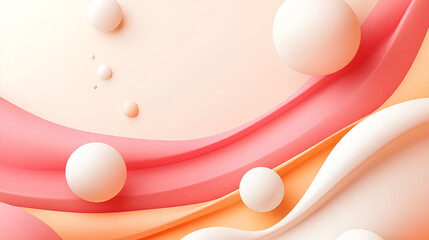 Poster - abstract minimalist background design