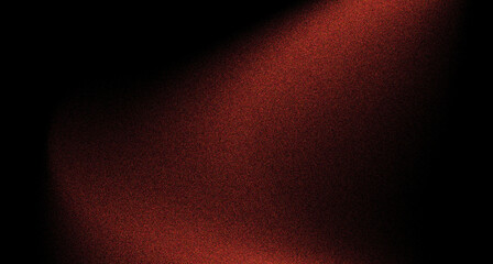 Wall Mural - red black gradient grain background with noise textured banner design, red color wave black backgrou
