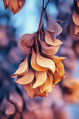 Poster - a close up of a flower on a branch