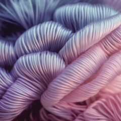 Leinwandbilder - a close up of yarn