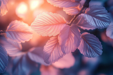 Poster - a close up of a pink flower with a blury background